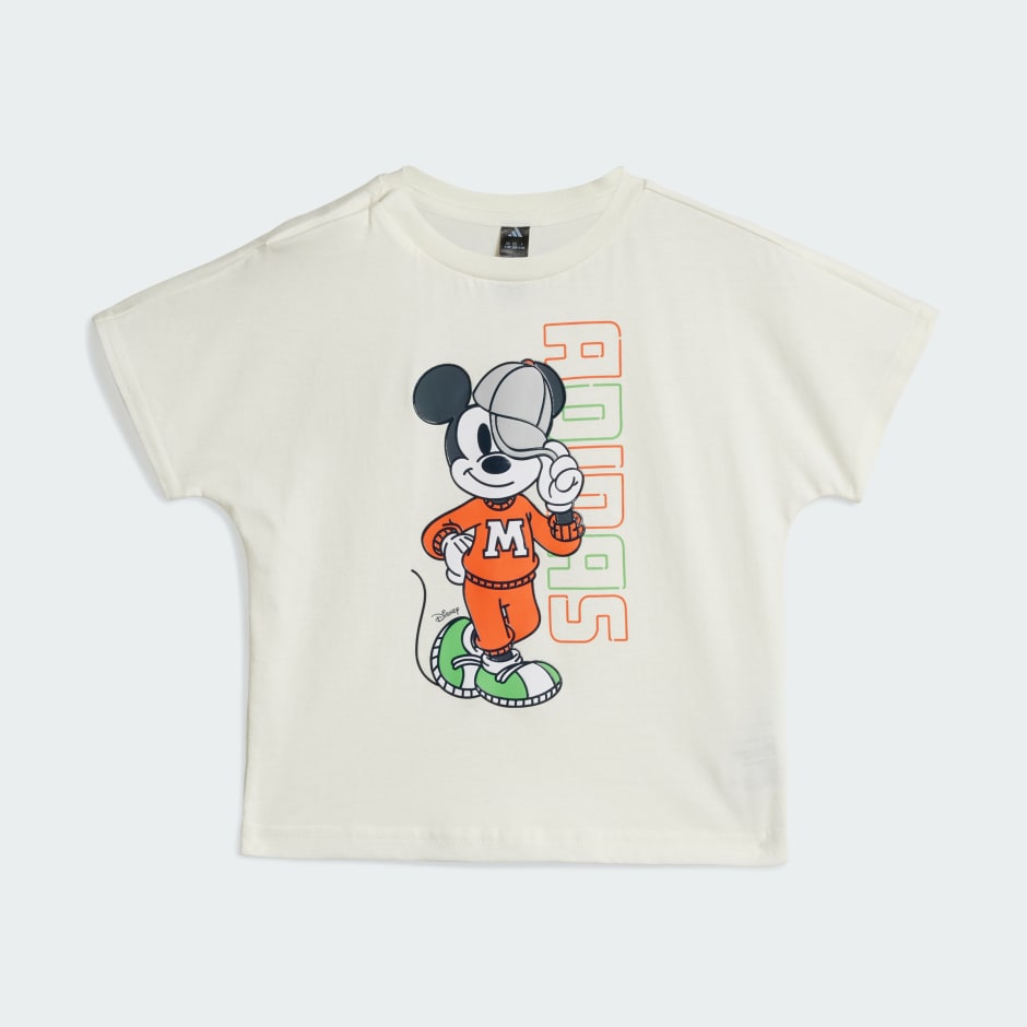 Kids Clothing - Disney Mickey Mouse Tee Kids - White | adidas Oman