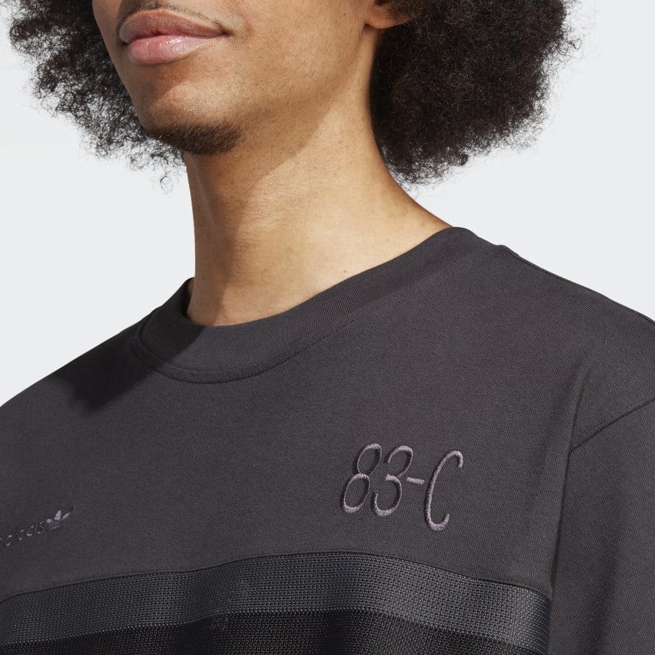 Men\'s Clothing - 83-C Tee - Black | adidas Oman