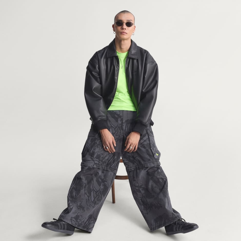 PREMIUM ESSENTIALS PLEATHER BOMBER JACKET