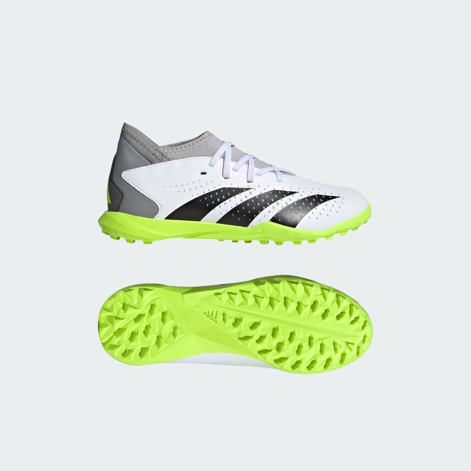 Oprecht Adolescent Sport Kids Shoes - Predator Accuracy.3 Turf Boots - White | adidas Qatar