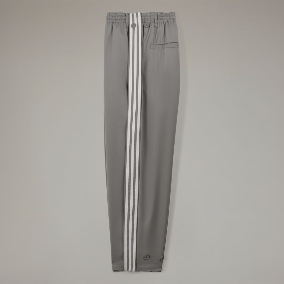 Pantaloni de trening din lână rafinată Y-3 - 3 dungi