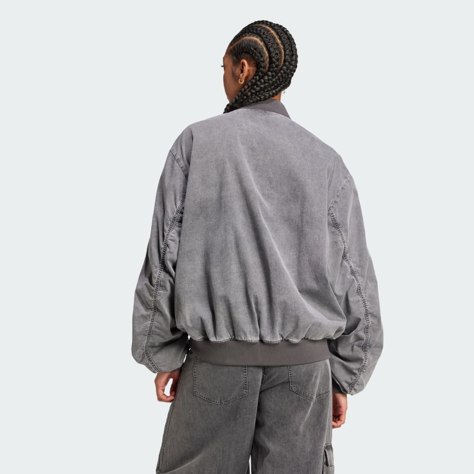 Adilenium Season 2 Washed Bomber Jacket (Gender Neutral)