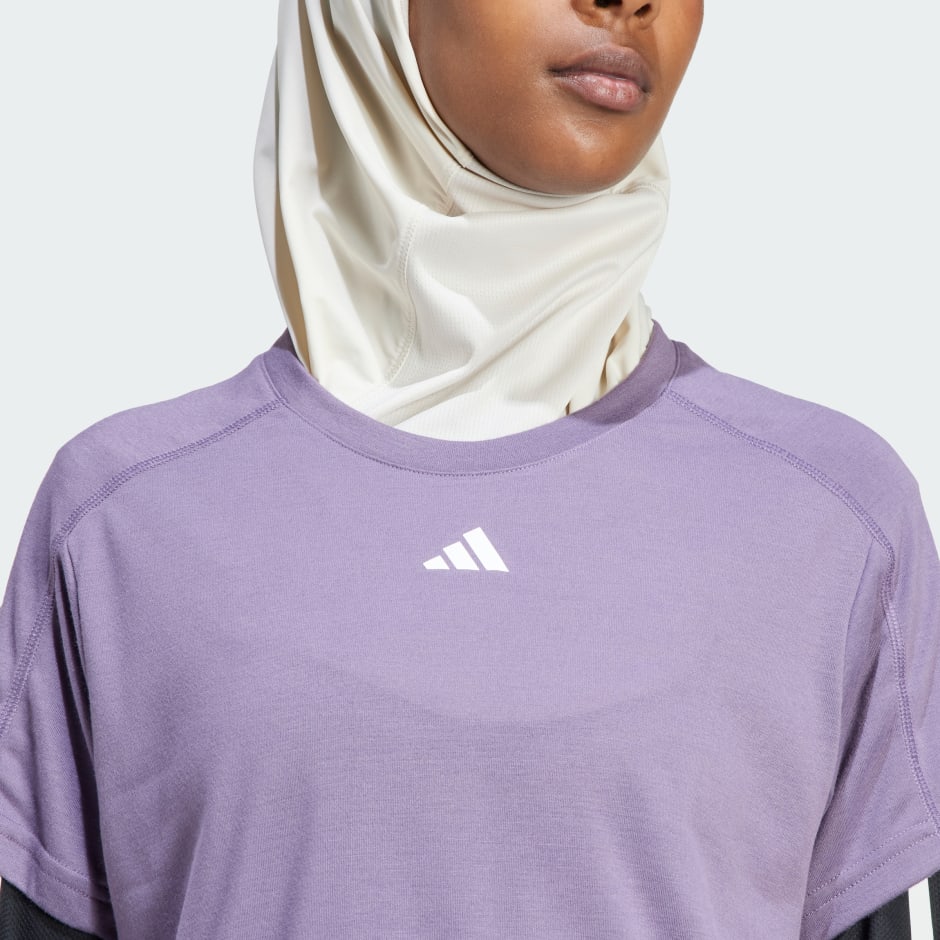 تيشيرت AEROREADY Train Essentials Minimal Branding Crewneck