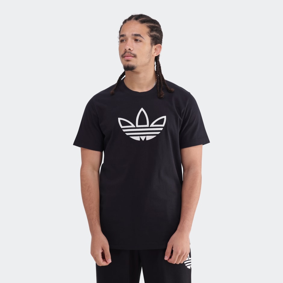 Adidas Outlined Trefoil T Shirt