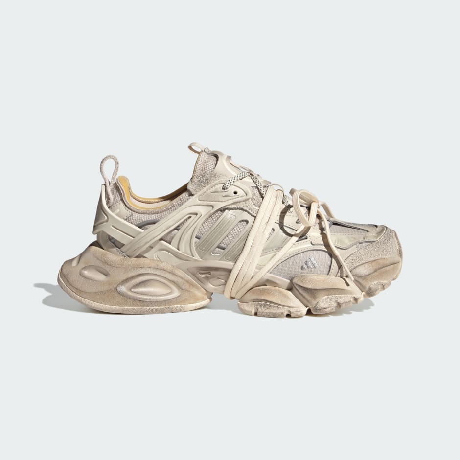 ★人気★ Adidas XLG RUNNER DELUXE SHOES Beige adidas XLG Runner Deluxe 'Beige White' IH7799 | Parallel