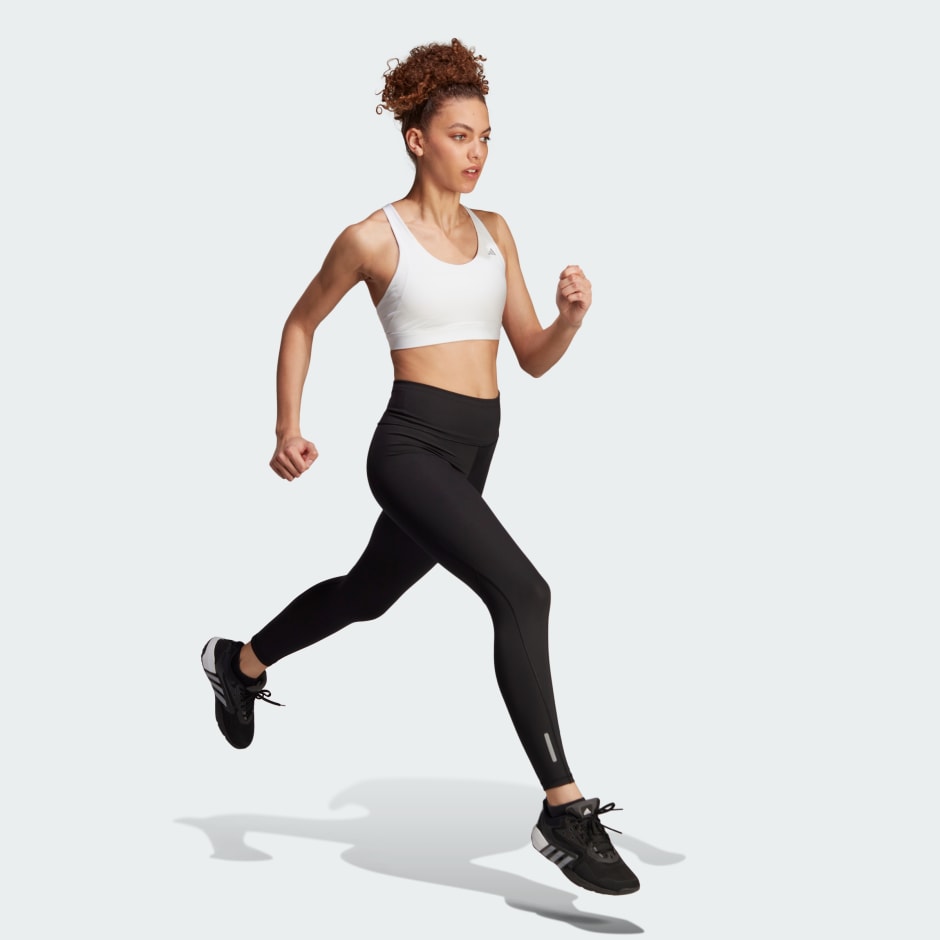 Clothing - Ultimate Running 7/8 Leggings - Black | adidas South Africa