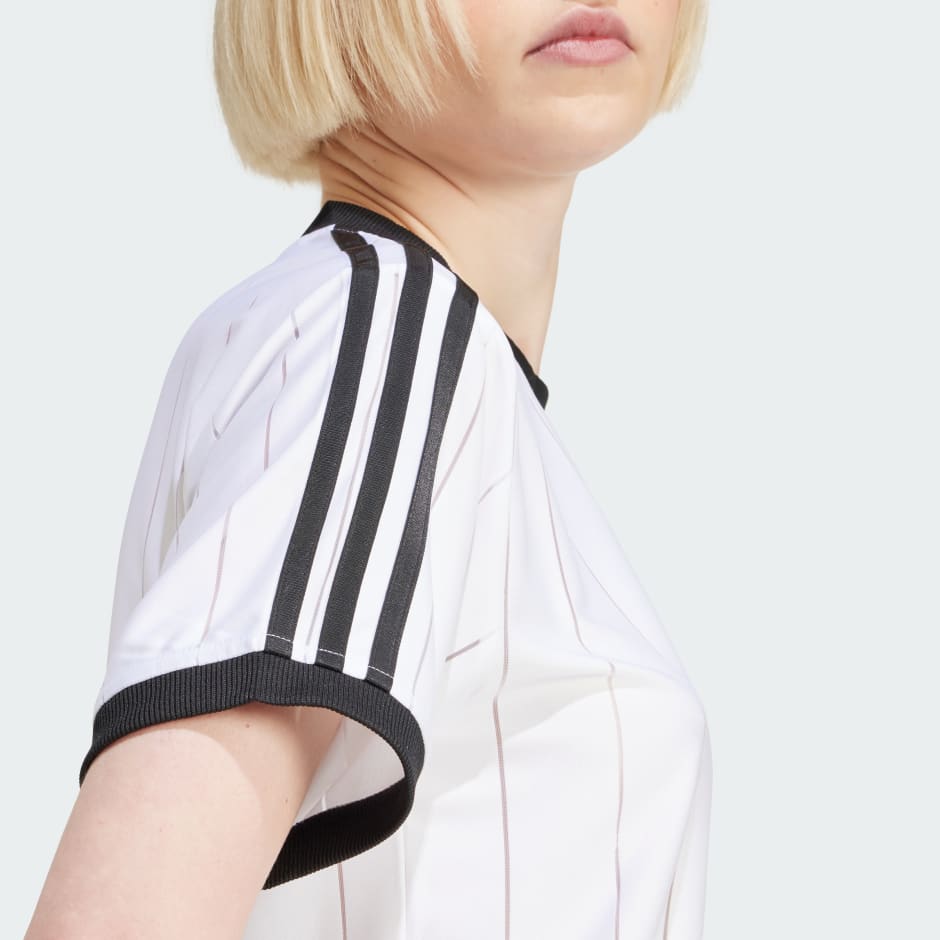 تيشيرت Adicolor 3-Stripes Pinstripe