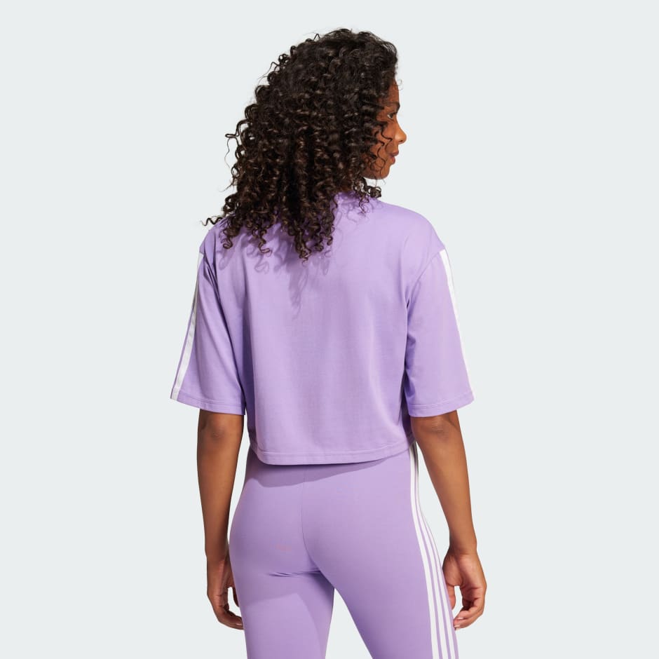 Essentials 3-Stripes Cotton Loose Tee