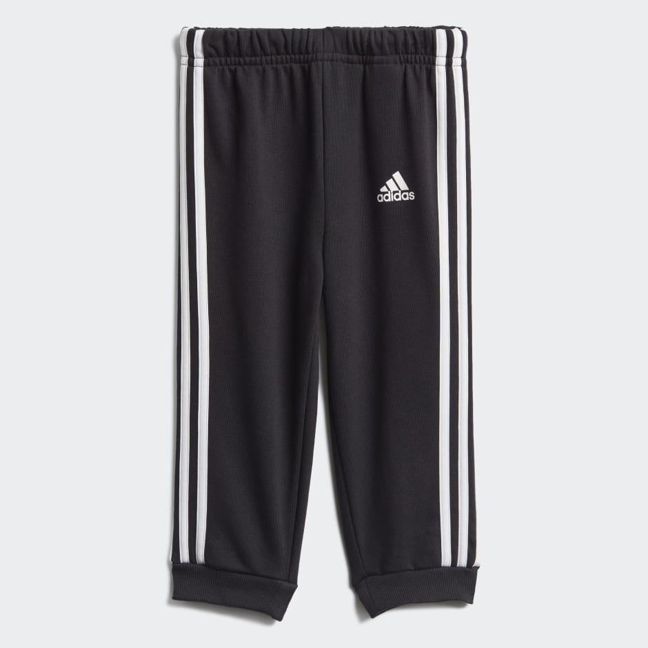 ADIDAS GIRLS PERFORMANCE ESSENTIALS 3-STRIPES FRENCH TERRY PANTS GN4054 ...