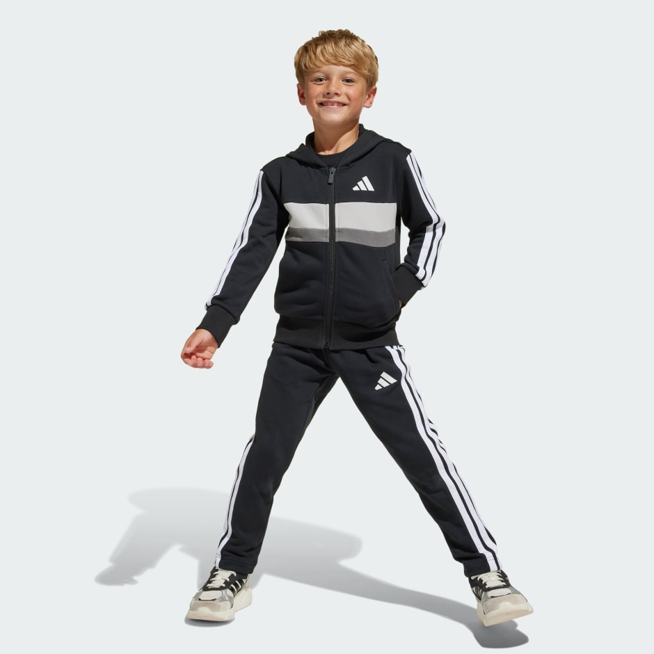 Seasonal Essentials Tiberio 3-Stripes Fleece Track Suit Kids