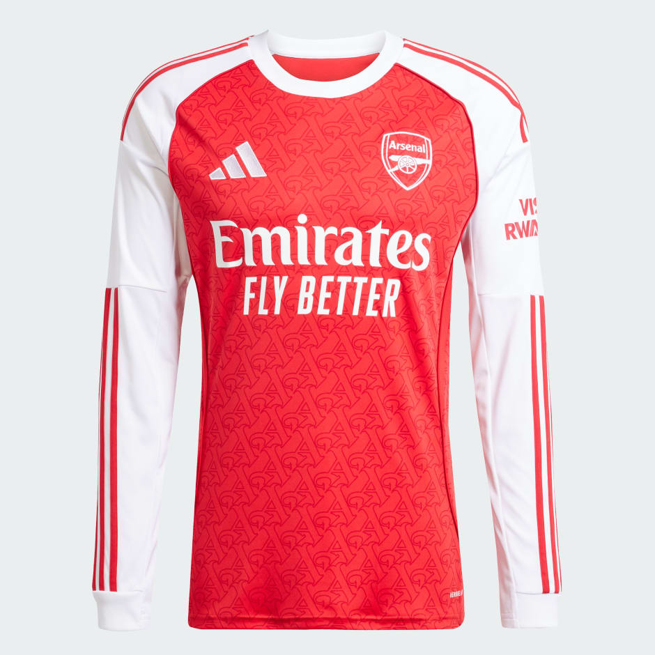 Arsenal 25/26 Long Sleeve Home Jersey