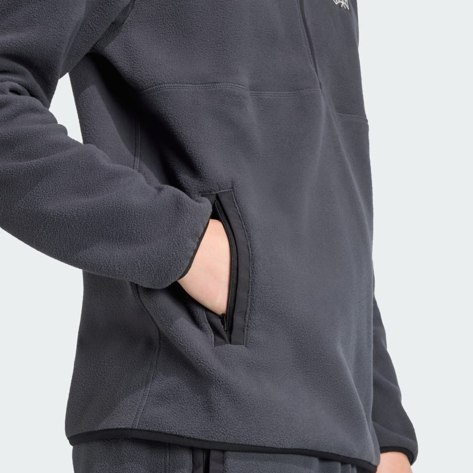 Regular Polar Fleece Quarter-Zip Jacket