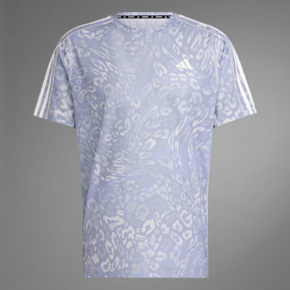 Own The Run CLIMACOOL 3-Stripes Tee