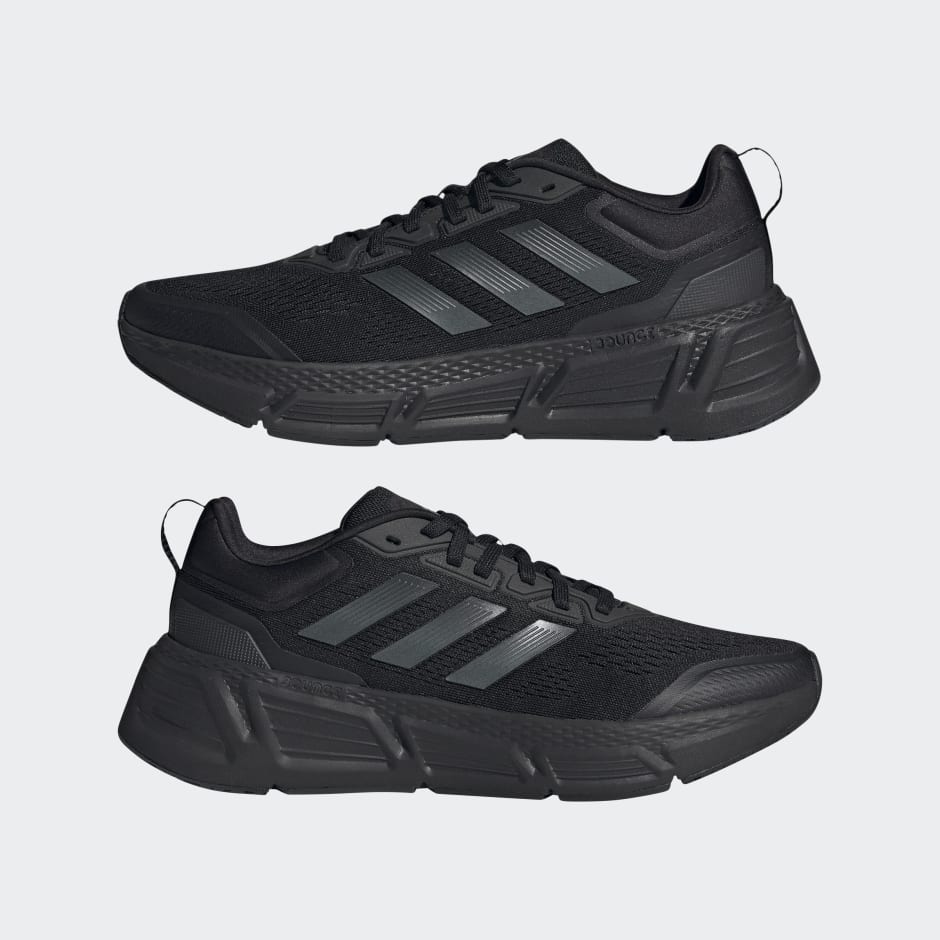 Grijp Tientallen Supplement Men's Shoes - Questar Shoes - Black | adidas Saudi Arabia