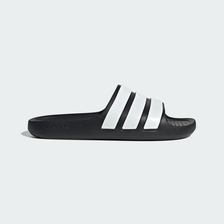 adidas Adilette Flow Slides - Black | adidas UAE