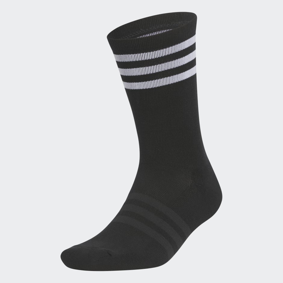 Accessories - Basic Crew Socks Golf - Black | adidas South Africa