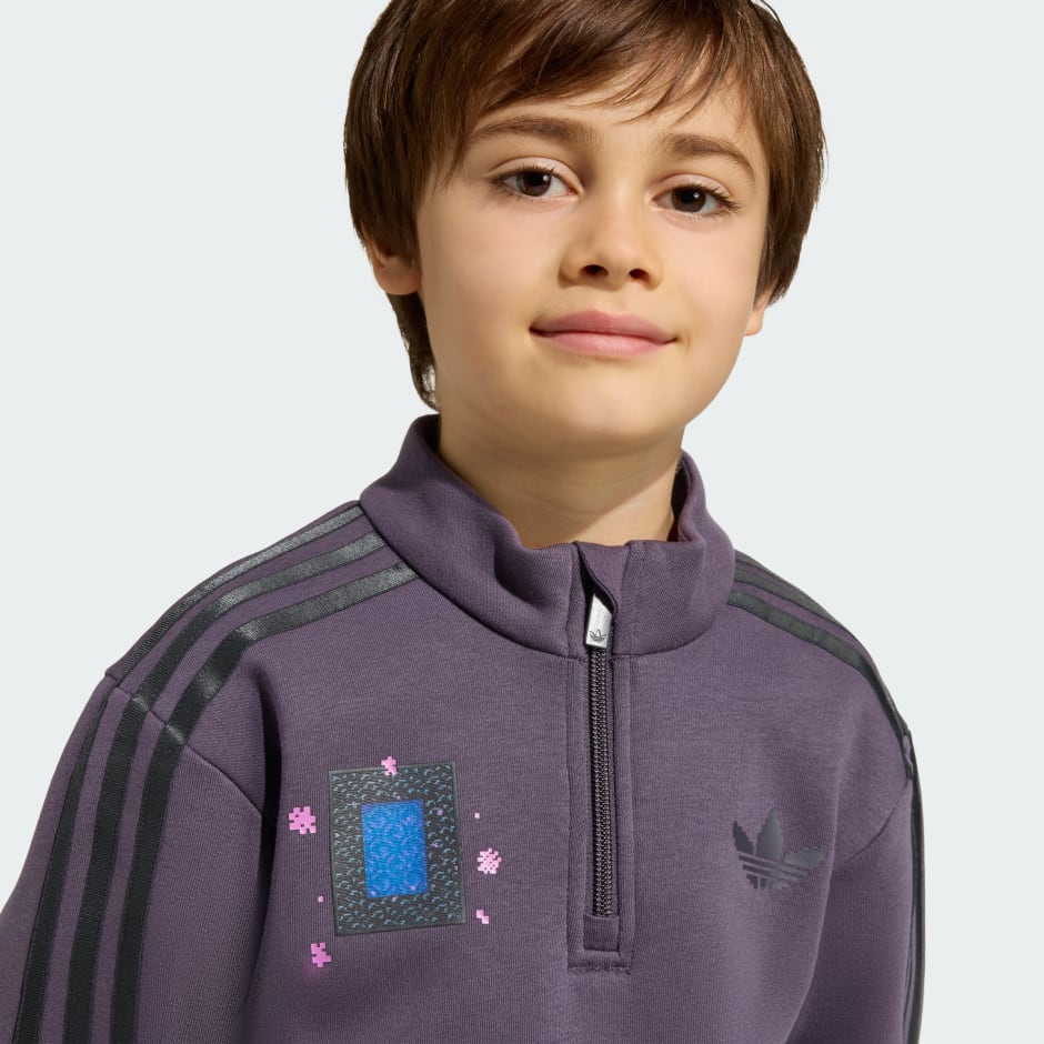 SET ADIDAS MINECRAFT CU CROIALĂ LEJERĂ ȘI GULER ROTUND