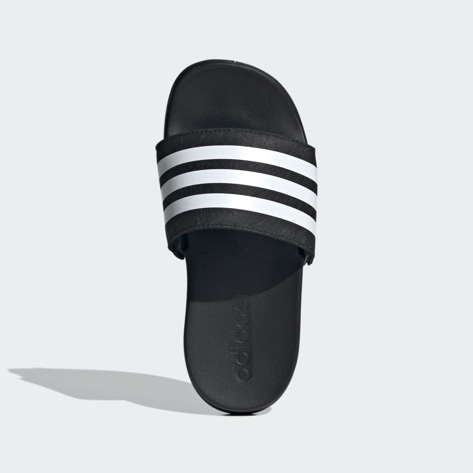 adidas Adilette Comfort Slides Kids - Black | adidas UAE