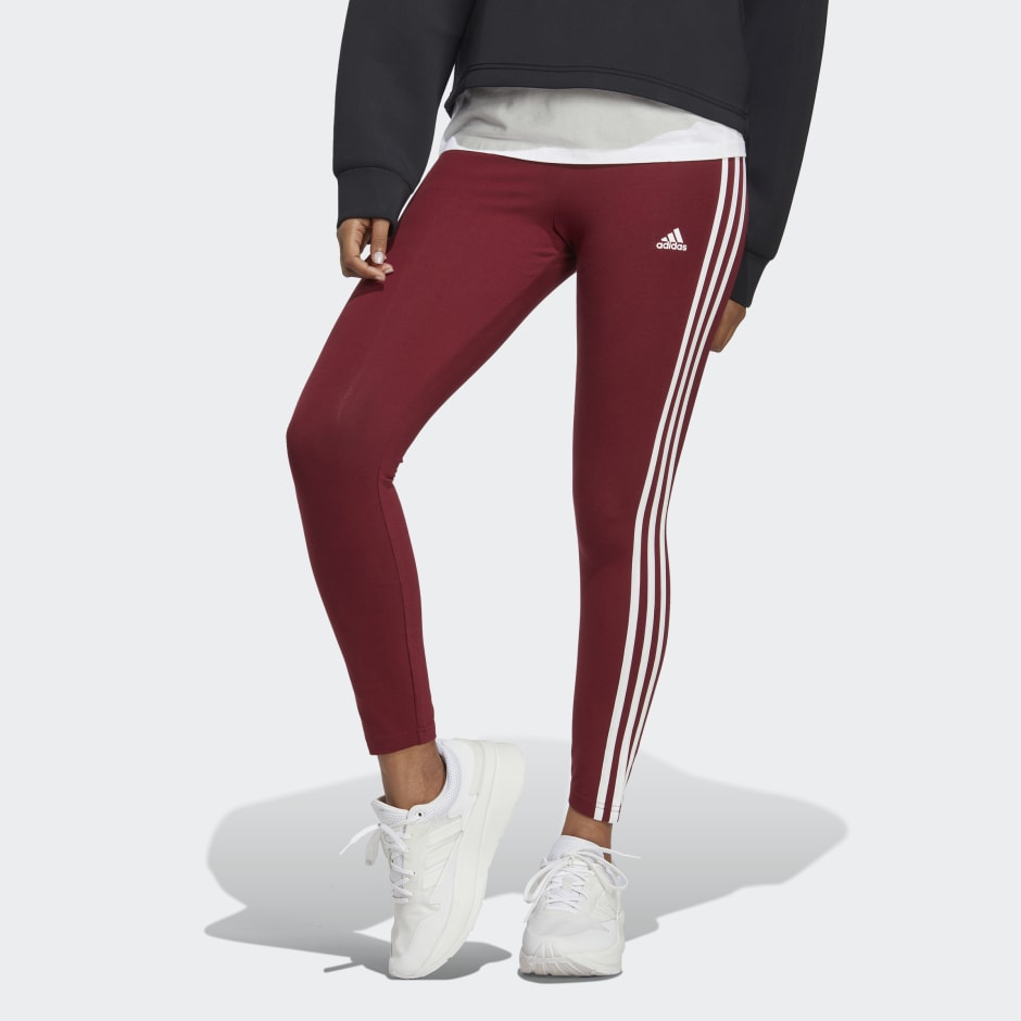 Adidas Essential 3 Stripe Leggings – Redbird Sports Shop