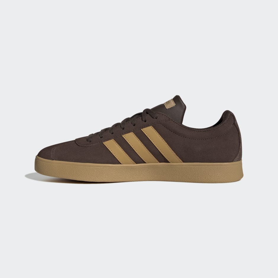 adidas VL Court Lifestyle Skateboarding Suede Shoes - Brown | adidas ZA