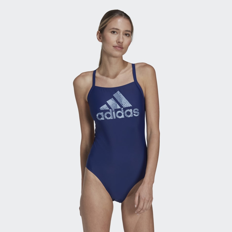adidas Big Logo Swimsuit - | adidas BH