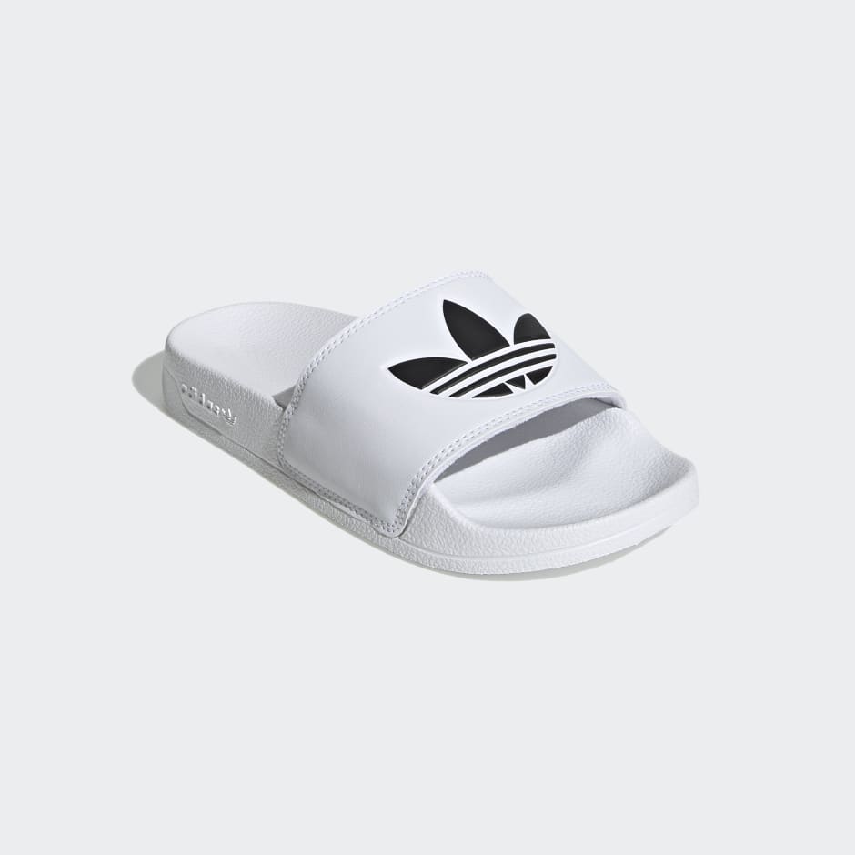 Kids Shoes - Adilette Lite Slides - White | adidas Egypt