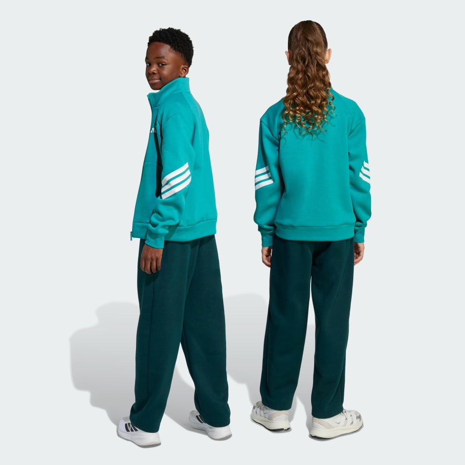 Future Icons 3-Stripes Half-Zip Tracksuit Kids