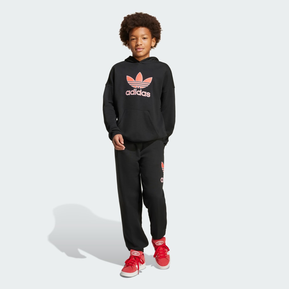 Sweat-shirt &agrave; capuche grand logo Oversized Enfants