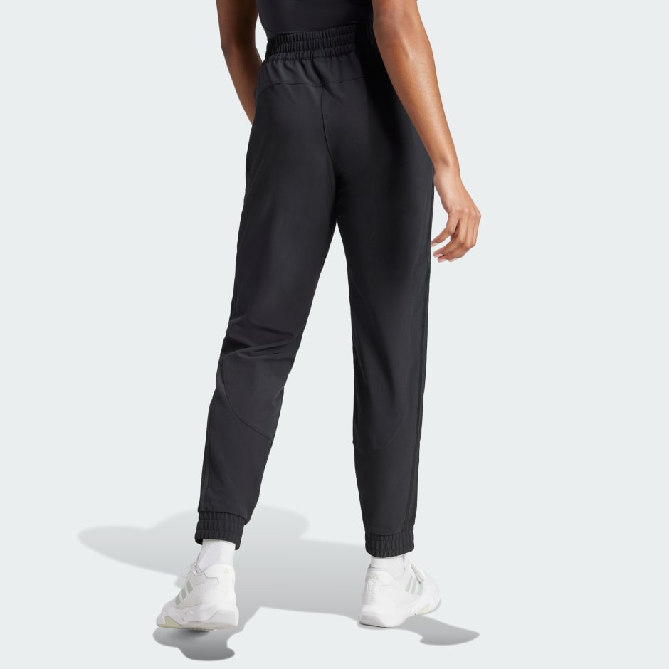 Pacer All Gym 3-Stripes Woven Mid-Rise Pants