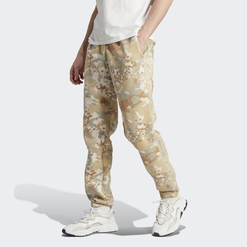 Clothing - Graphics Camo Sweat Pants - Beige | adidas South Africa