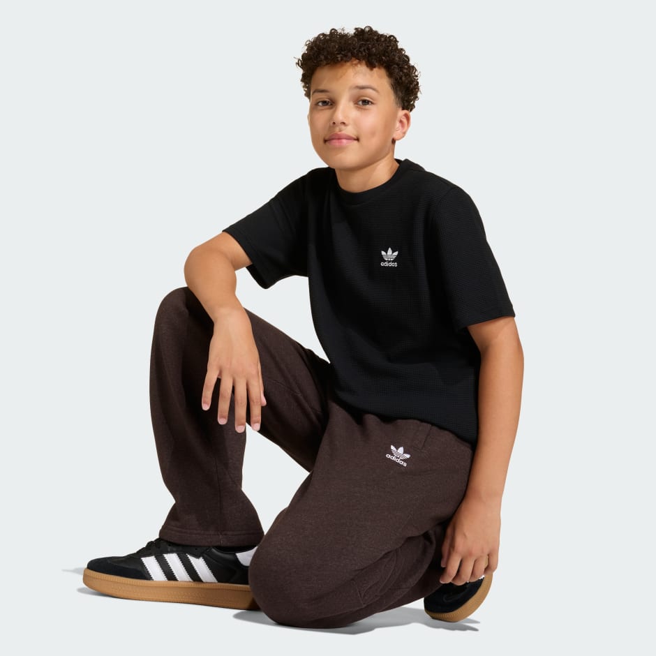 Dječje hlače od flisa &scaron;irokih nogavica