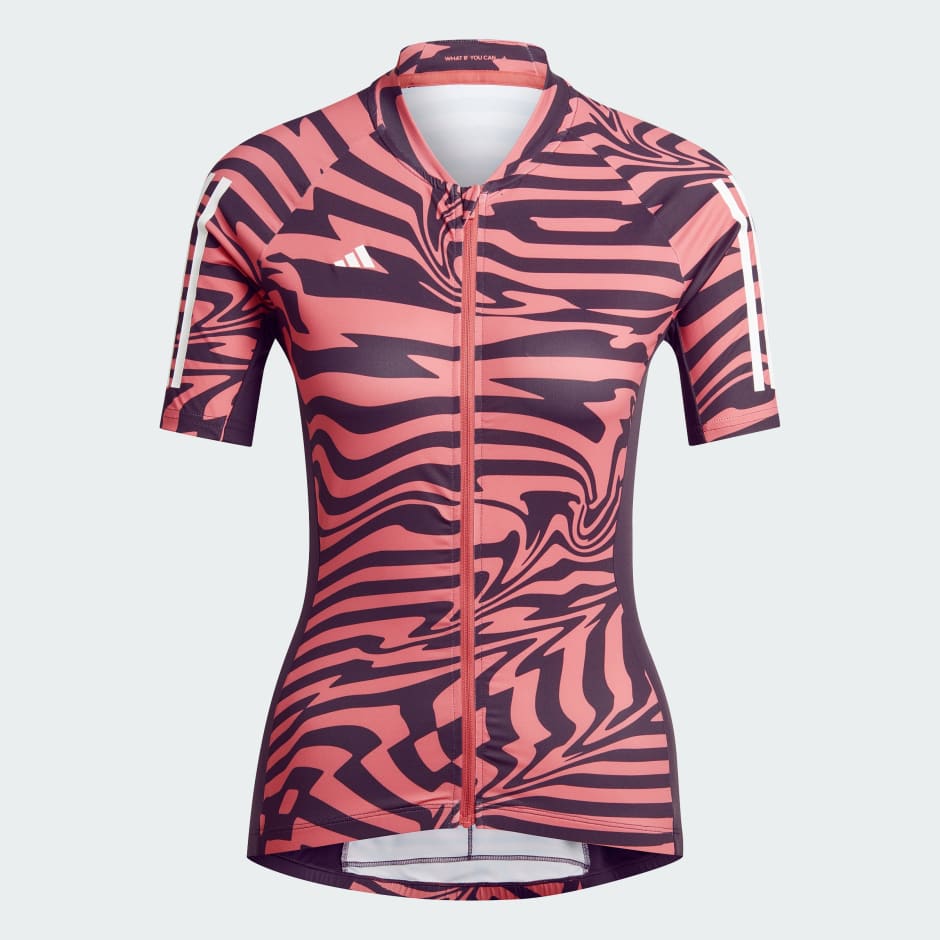 Essentials 3-Stripes Fast Zebra Cycling Jersey