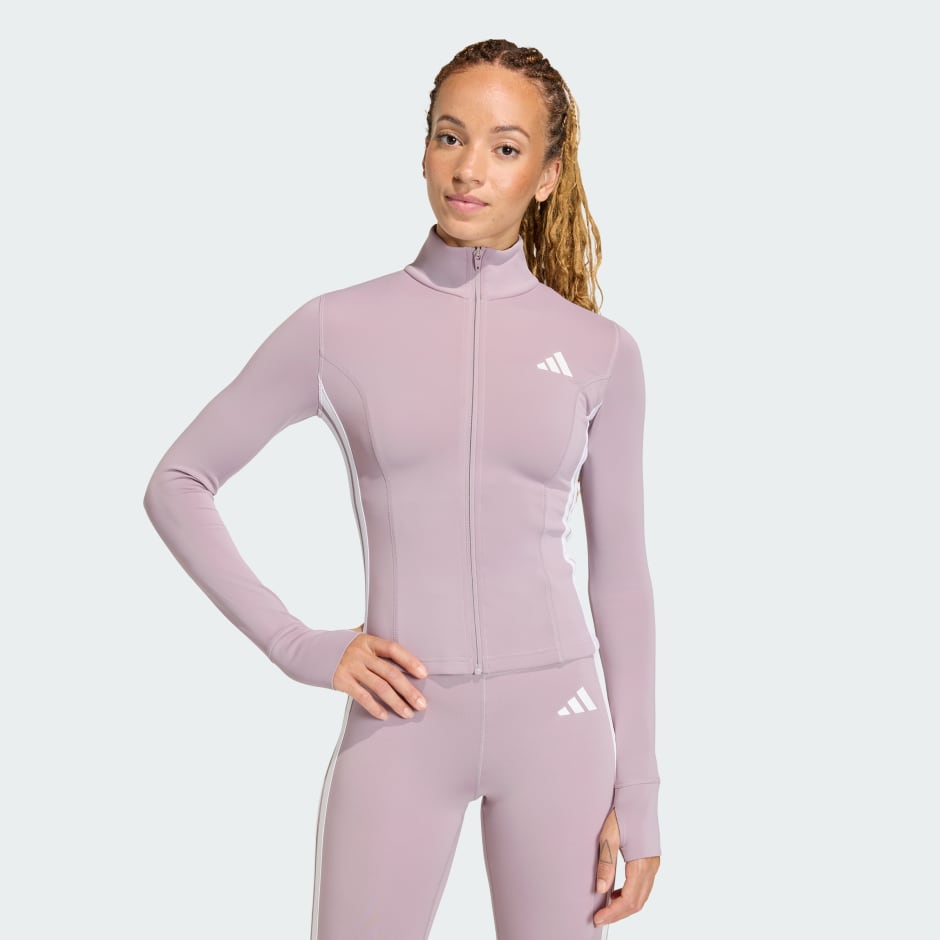 Workout Essentials Zip Through Jacket 3-Stripes