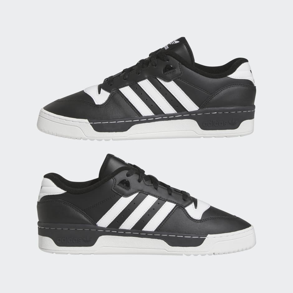 adidas Rivalry Low Shoes - Black | adidas LK