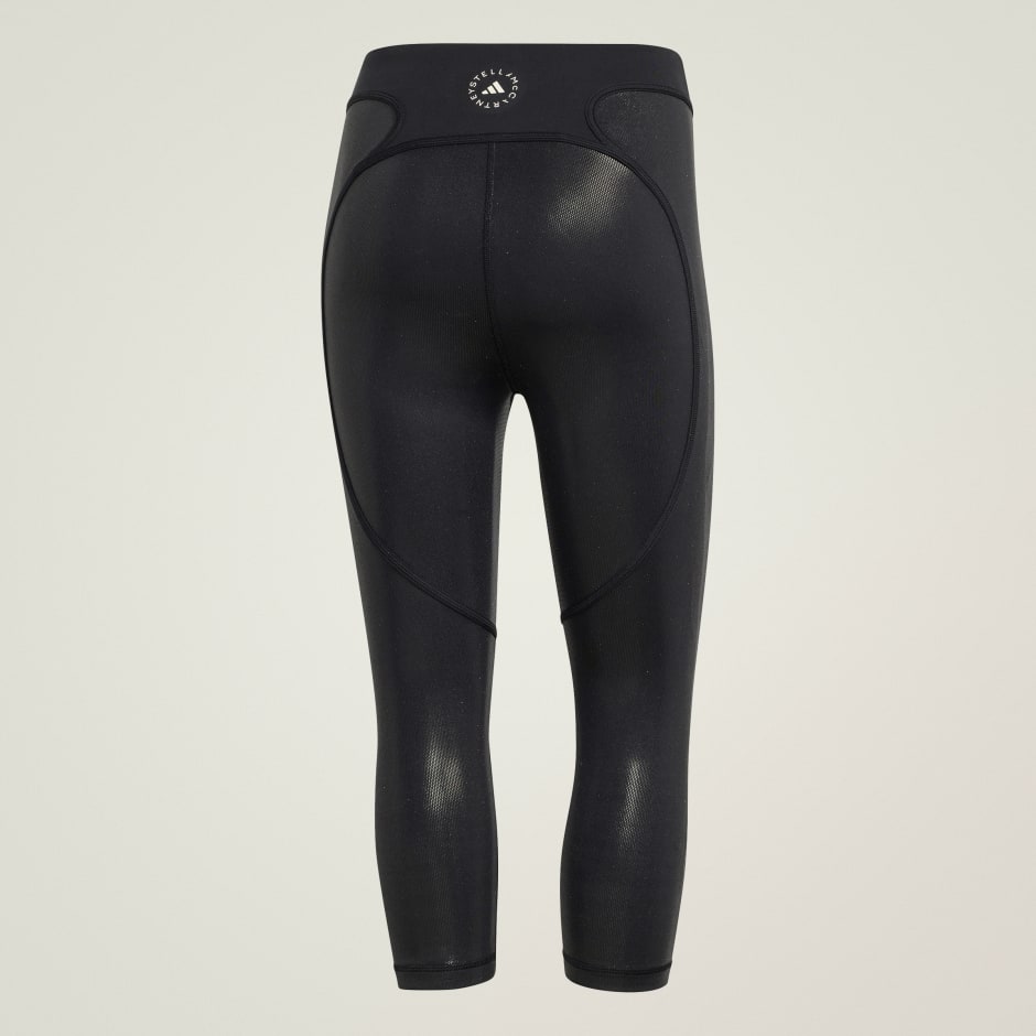 Colanți capri de antrenament adidas By Stella McCartney Micro Dot