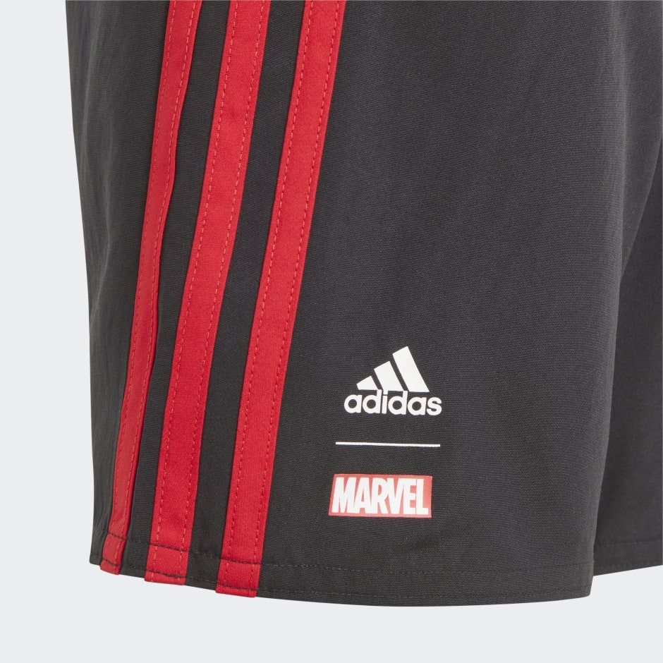 Kids Clothing - Marvel Spider-Man Swim Shorts - Black | adidas Qatar