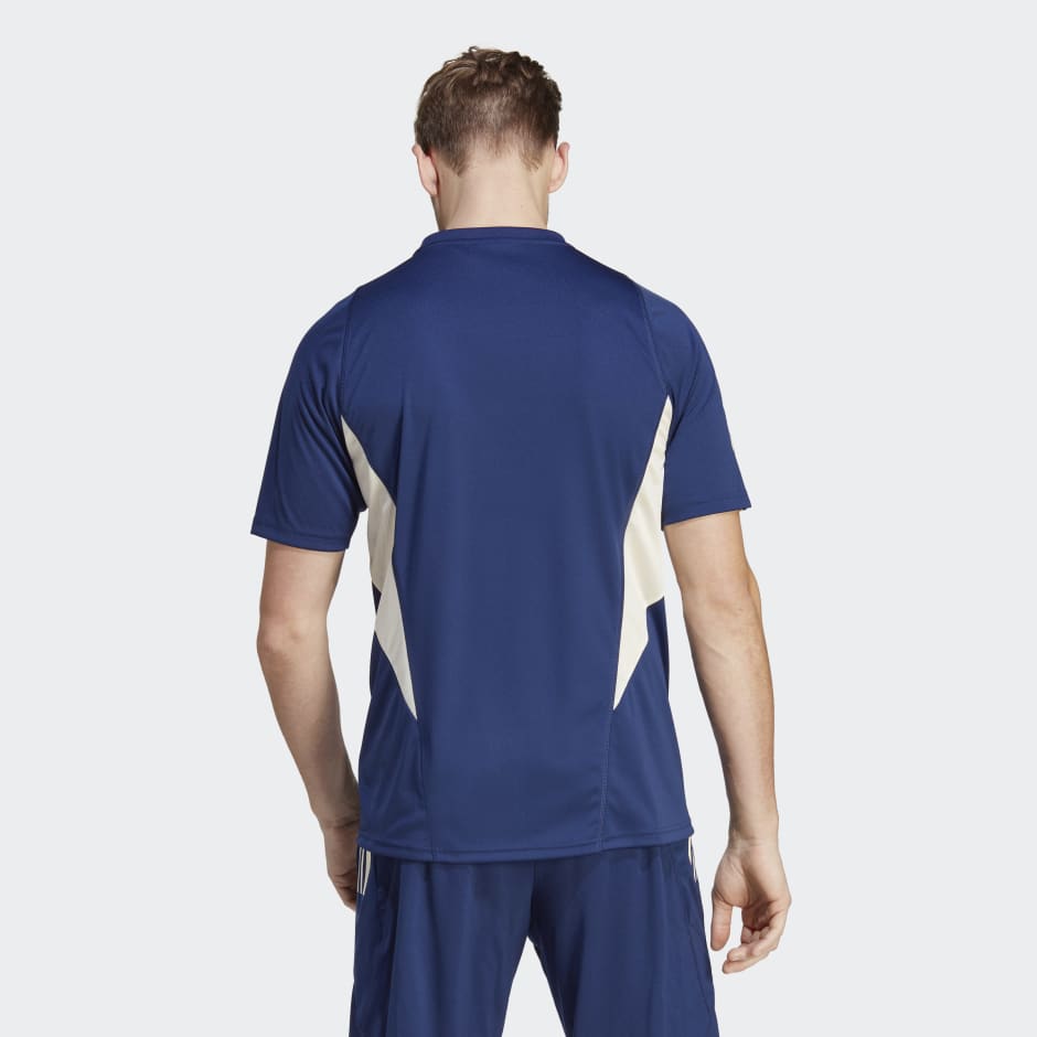 adidas Italy FIGC Tiro 23 Training Tracksuit Pants 2023 - Navy Blue & White