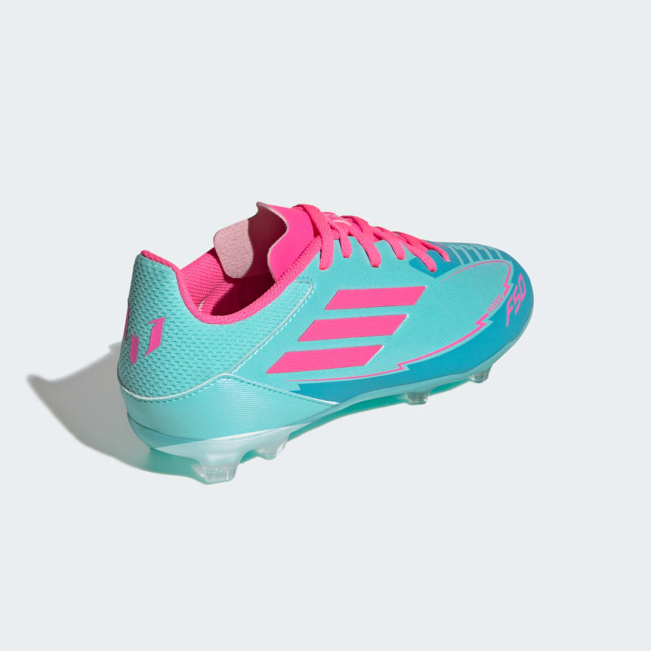 נעלי כדורגל לילדים F50 League Messi לקרקע קשיחה/מעורבת 
