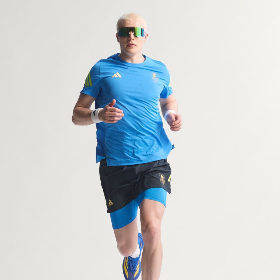 2026 年波士頓馬拉松二合一跑步短褲