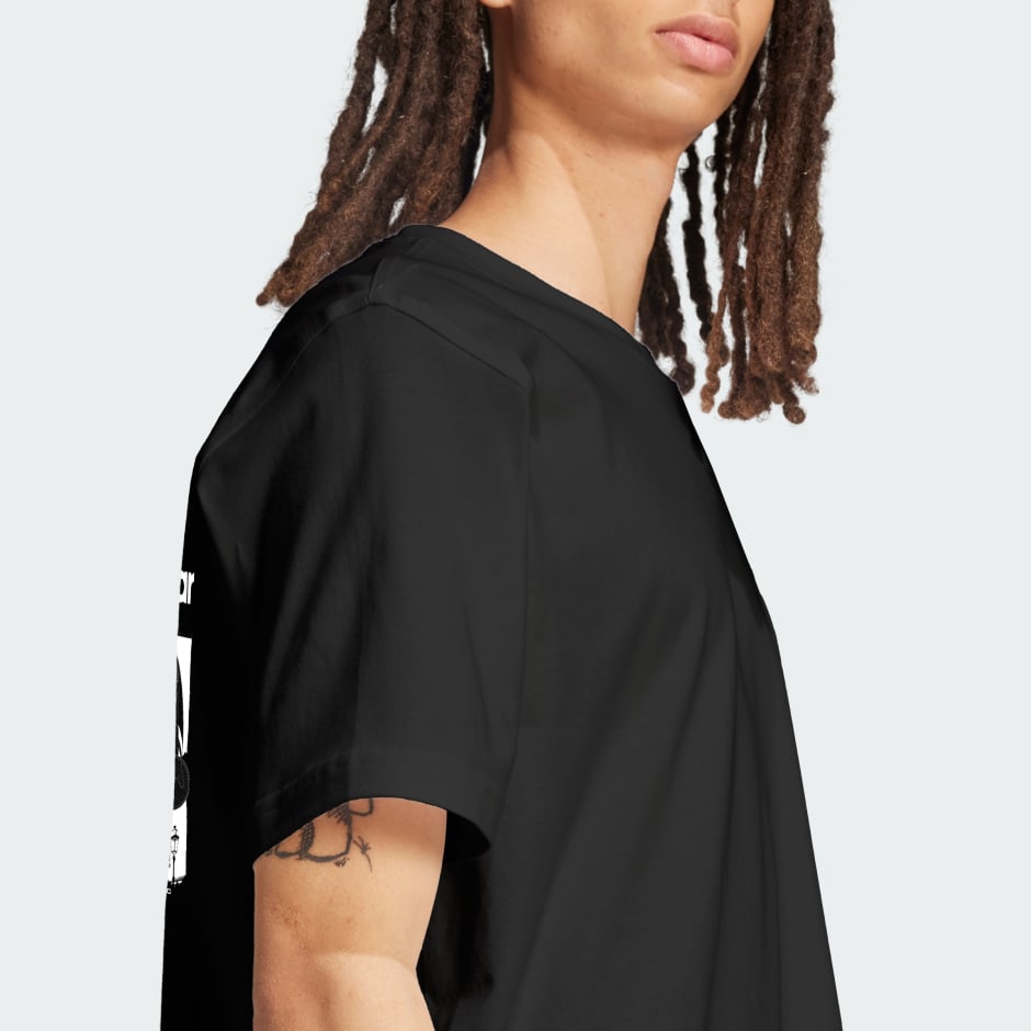 TRICOU CU IMPRIMEU GRAFIC PARIS SUPERSTAR