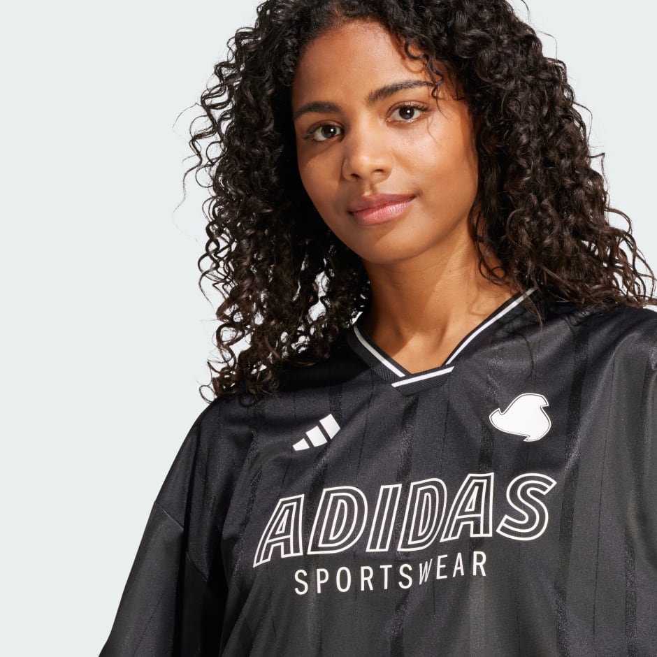 Tiro Cut 3-Stripes Oversized Jersey