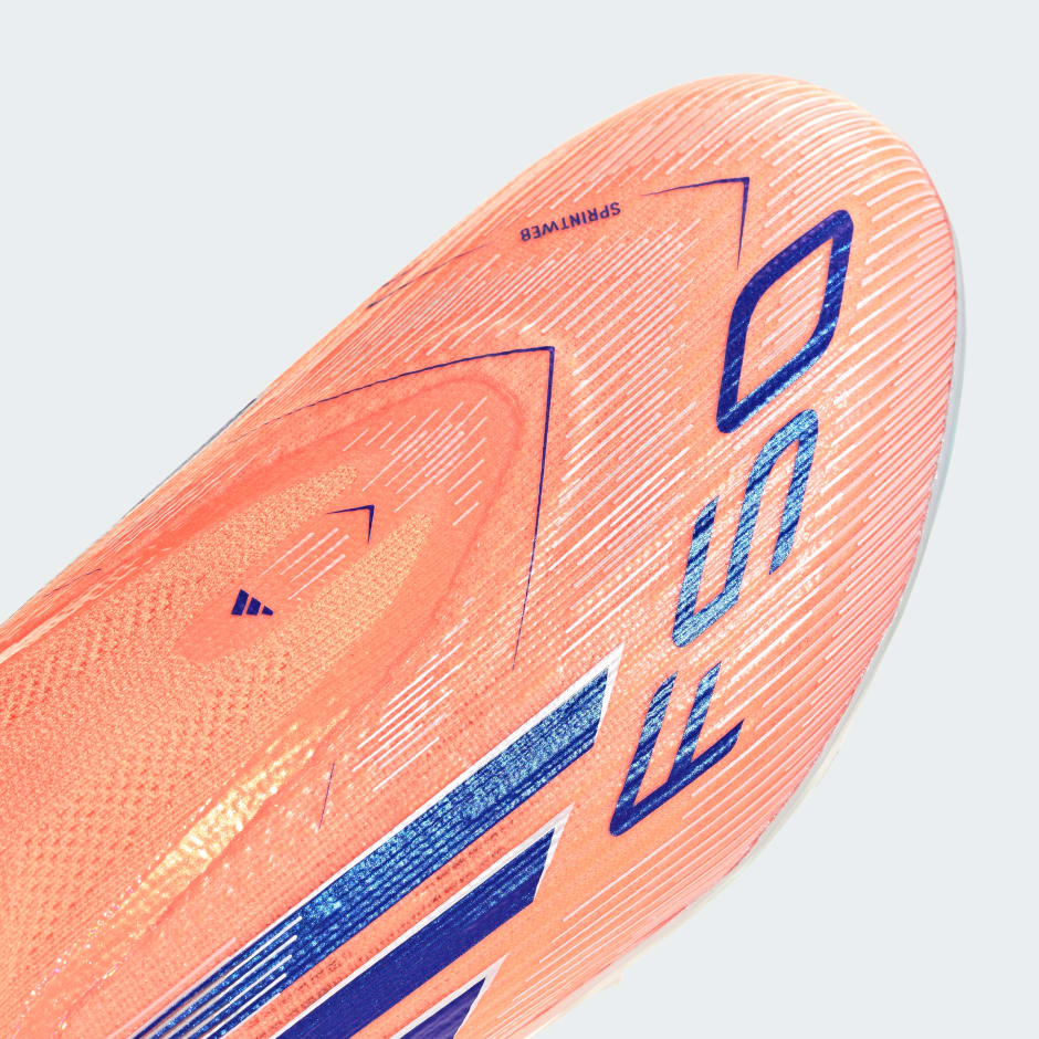 Ghete F50 Elite fără șireturi, pentru teren dur, copii