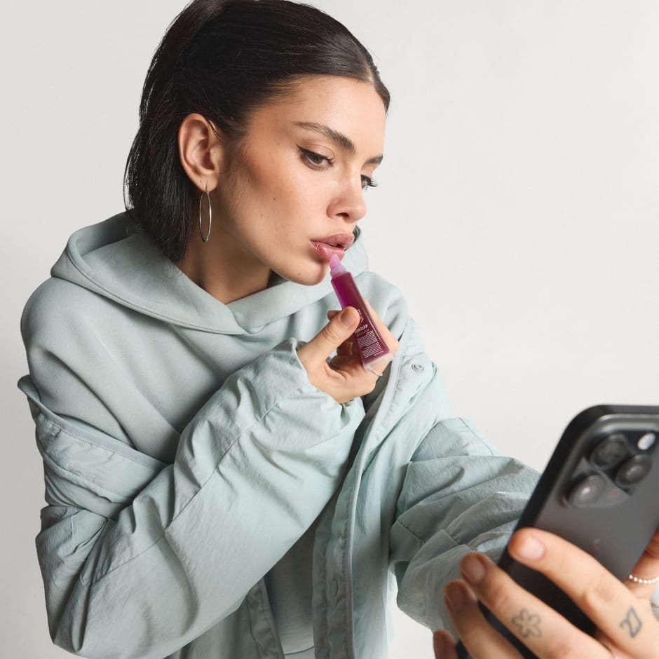 Skraćena majica s kapuljačom Hyperglam