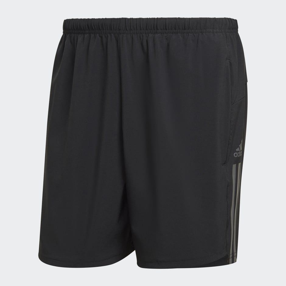 Men's Clothing - AlphaStrength Woven Zip Shorts - Black | Oman