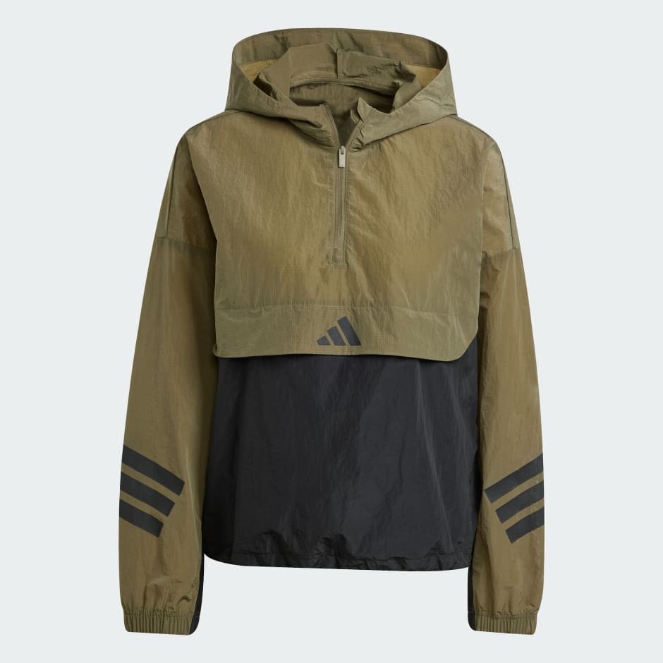 Jachetă anti-v&acirc;nt Future Icons cu 3 dungi