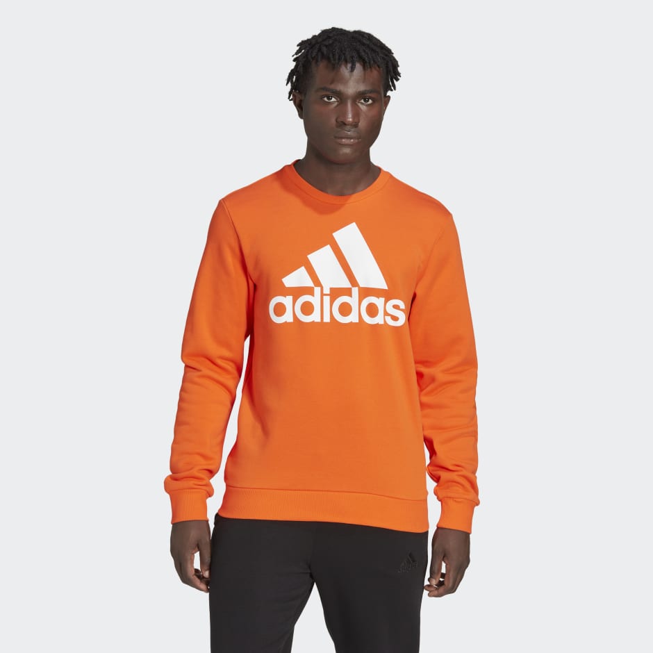 adidas Sweat-shirt Essentials Big Logo - Orange adidas TN
