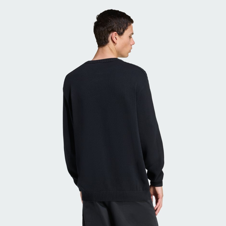 Pletena majica s okruglim izrezom oko vrata Premium Essentials