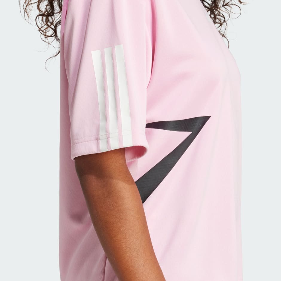 Tiro Cut 3-Stripes Colorblock Boyfriend Tee