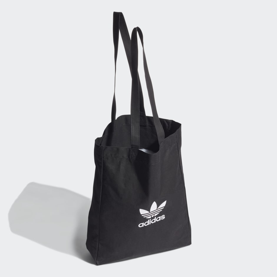 adidas Originals trefoil shopper in black