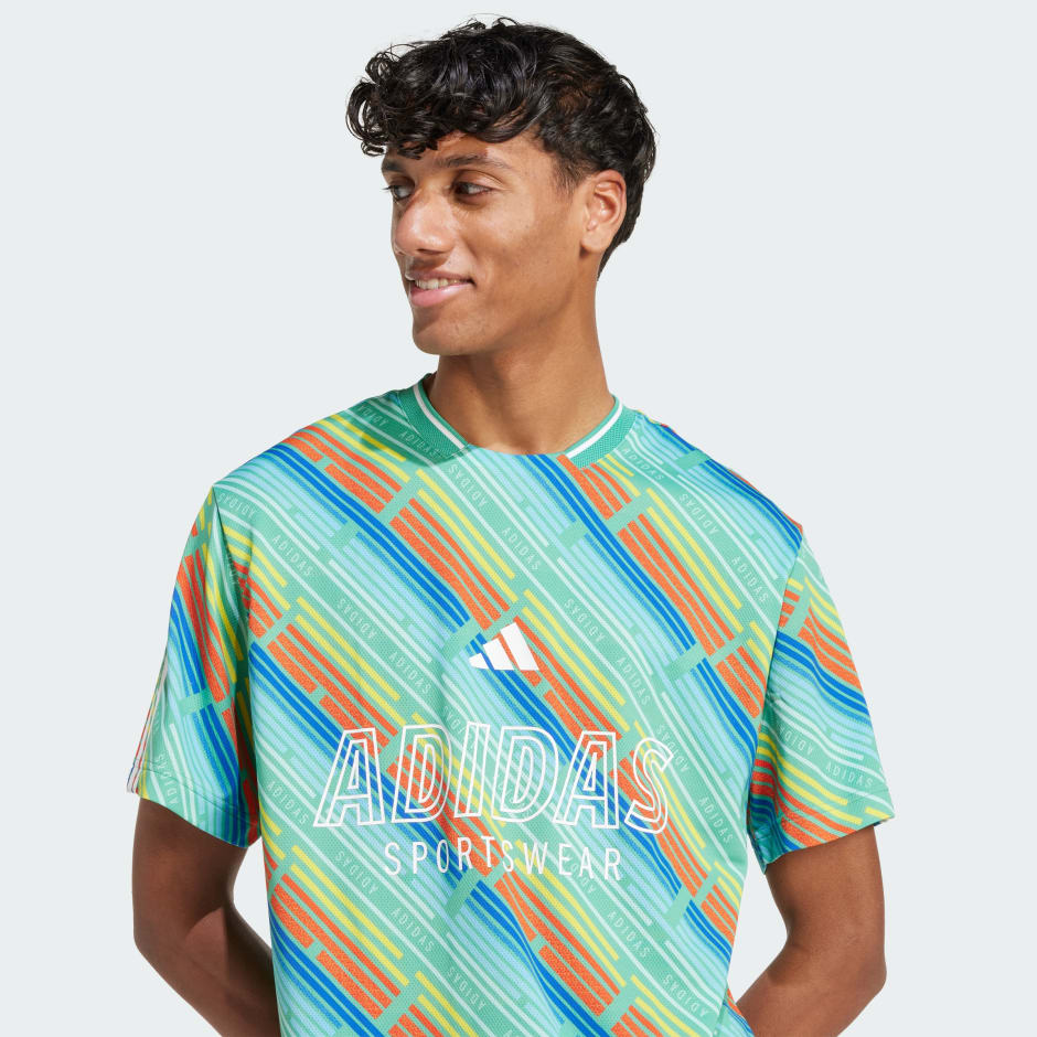 تيشيرت Emerging Harmony Allover Print